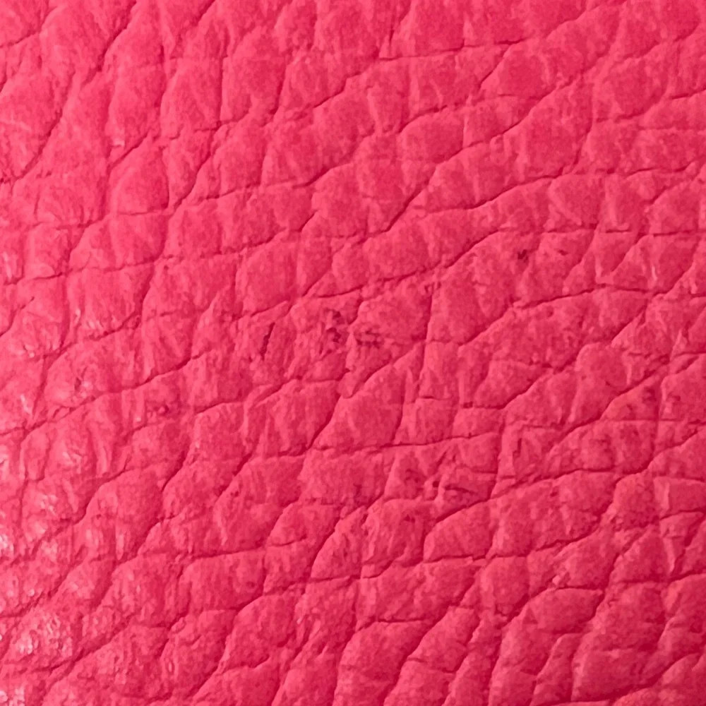 ABRO Vibrant Hot Pink Pebble Leather Hobo Bag